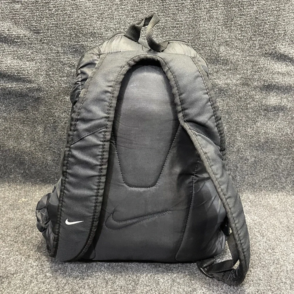 Nike Club Team Nutmeg / Swoosh Soccer & Sports Backpack Black Equipment Bag